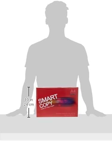 COM-FORT HOUSE Smart Copy A4 Laser & Copy Paper, 5X(500 Sheets) 80 Gsm
