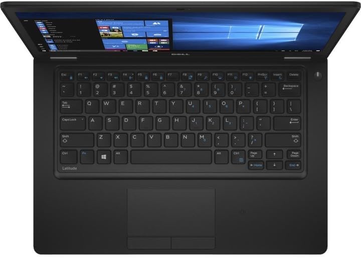 Dell (Refurbished) Latitude 5480 Business Laptop, 14 Inch Hd, Intel Core 7Th Generation I5-7300U, 8Gb Ddr4, 256Gb Ssd, Webcam, Windows 10 Pro, Black