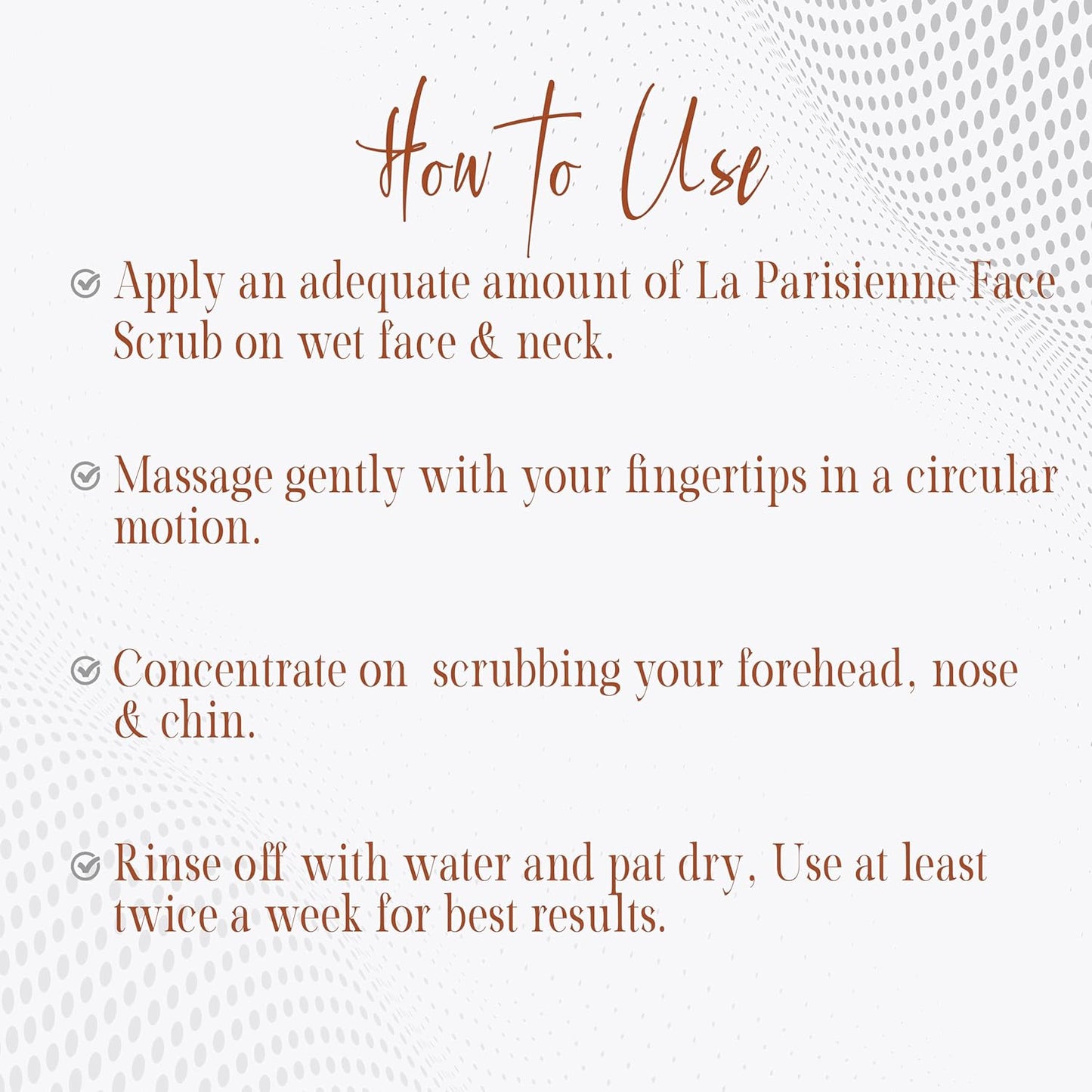 ECOLYTE+ Disinfectant La Parisienne Face Scrub, Deeply Exfoliates, Reveal Smooth & Beautiful Skin, Exfoliating Scrub, Facial Exfoliant, Moisturizing, Glowing Skin - (Sandalwood, 500 ml)