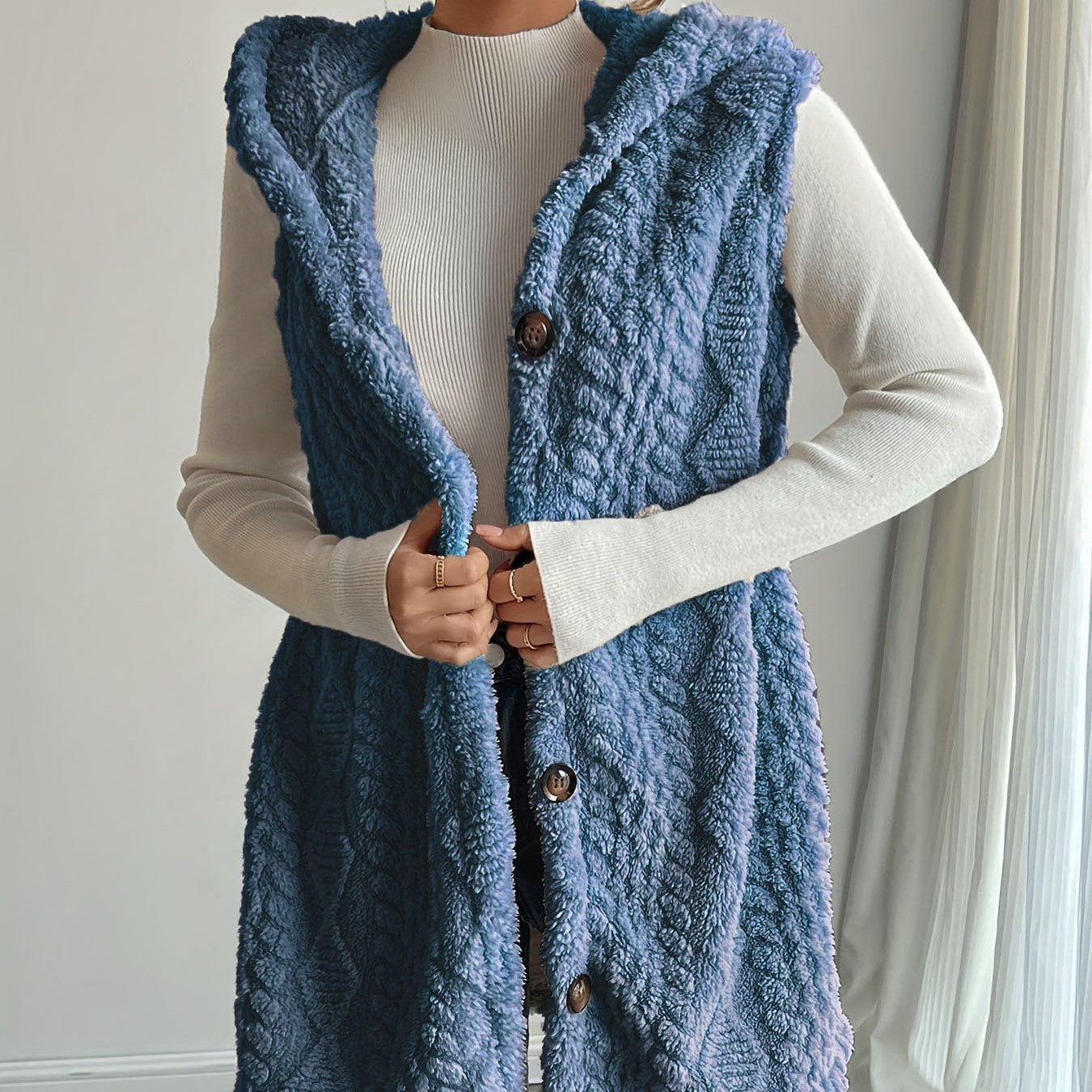 Cardigan Casual Ladies Autumn And Winter Vest