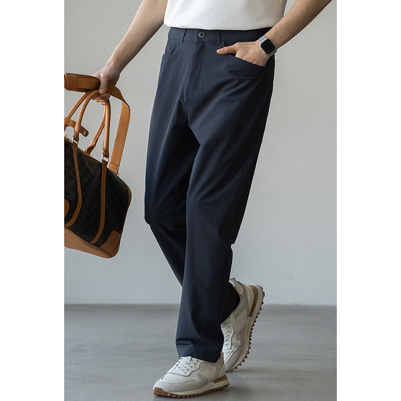 Fashion Men Quick-dry Casual Suit Pants - souqmart