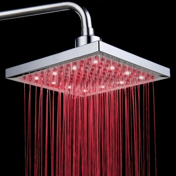 Luminous color changing shower head - souqmart
