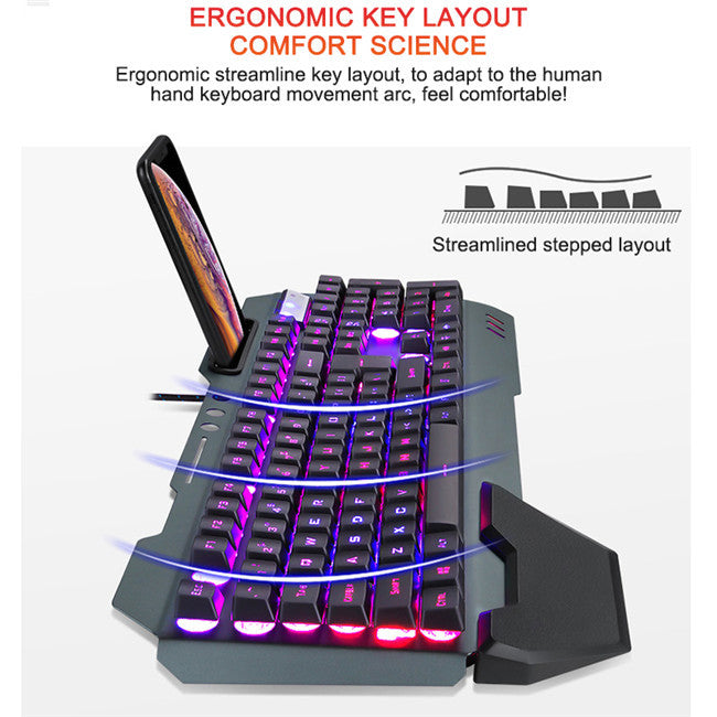 Gaming wired mechanical keyboard - souqmart