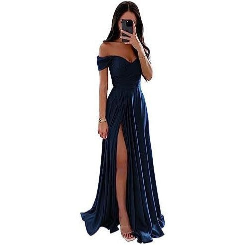 Banquet Temperament Concert Solo Bridesmaid Dress - souqmart