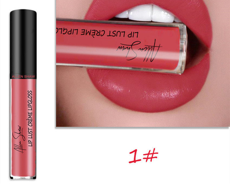 Silky Cream Texture Lip Gloss Aliexpress Shopee Cross-Border Exclusive Lip Glaze Lip Gloss Lipstick - souqmart