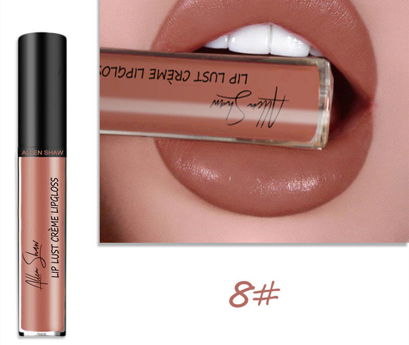 Silky Cream Texture Lip Gloss Aliexpress Shopee Cross-Border Exclusive Lip Glaze Lip Gloss Lipstick - souqmart