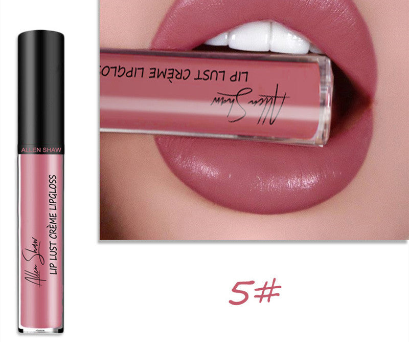 Silky Cream Texture Lip Gloss Aliexpress Shopee Cross-Border Exclusive Lip Glaze Lip Gloss Lipstick - souqmart