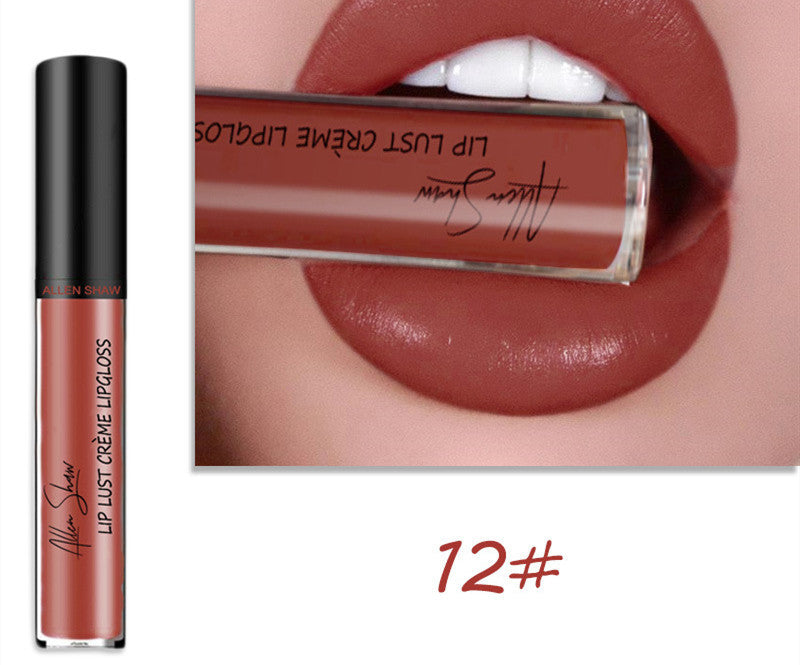 Silky Cream Texture Lip Gloss Aliexpress Shopee Cross-Border Exclusive Lip Glaze Lip Gloss Lipstick - souqmart