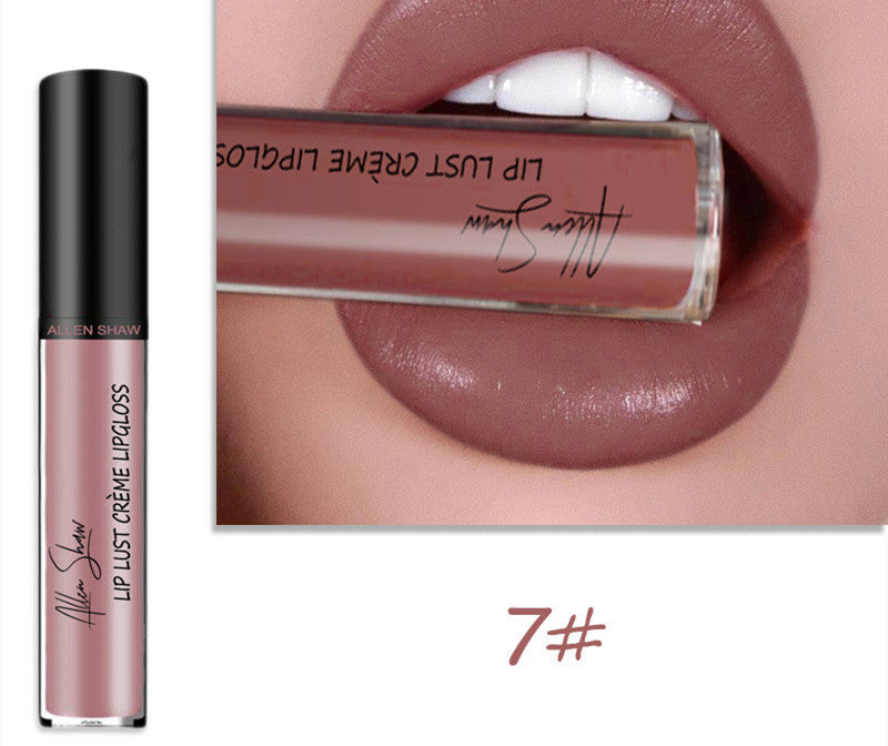 Silky Cream Texture Lip Gloss Aliexpress Shopee Cross-Border Exclusive Lip Glaze Lip Gloss Lipstick - souqmart