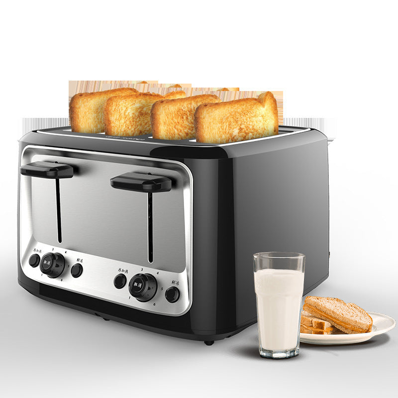 Home Automatic Multifunctional Toaster Four Slot Export - souqmart