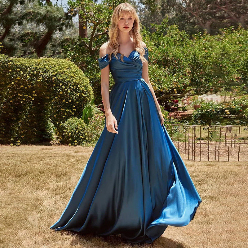 Banquet Temperament Concert Solo Bridesmaid Dress - souqmart