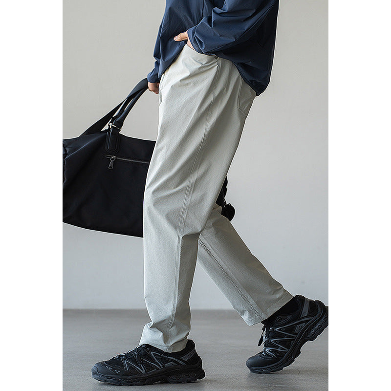 Fashion Men Quick-dry Casual Suit Pants - souqmart