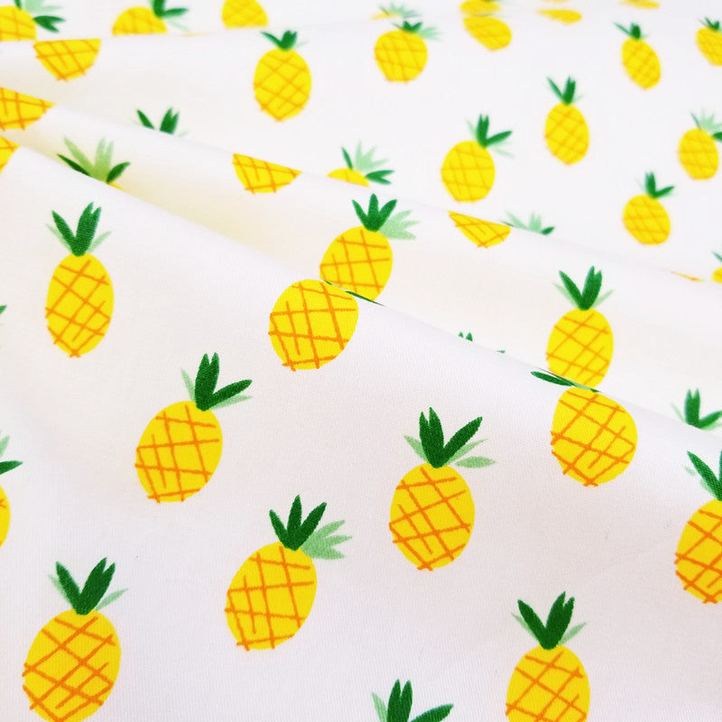 Cotton printed twill fabric - souqmart