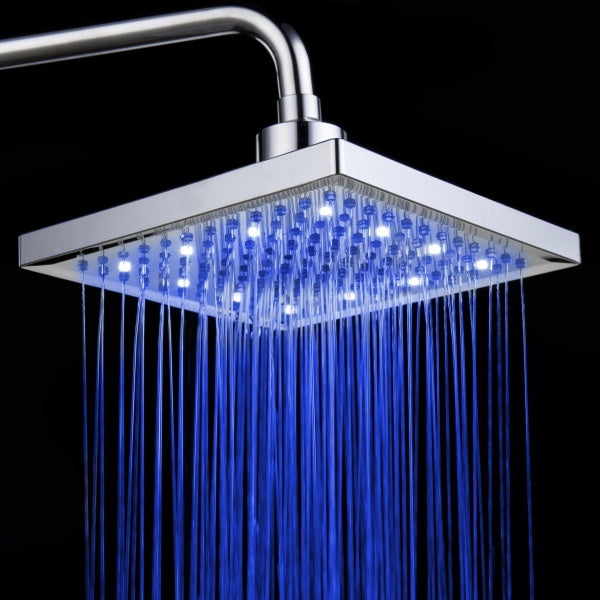 Luminous color changing shower head - souqmart