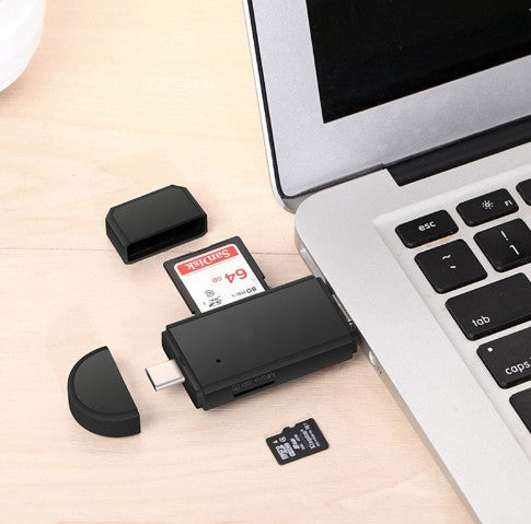 Smart Three-In-One Multi-Function Card Reader - souqmart