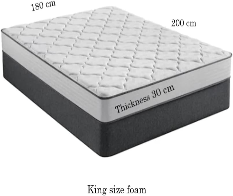 Soft Moon Printed Fitted Bedsheet Single 90x190x20 Washable Cotton Fabric. Premium Fitted Bedsheet with 2 Pillows Case 75x50 cm with Prime Elastic Material.(Small Single)