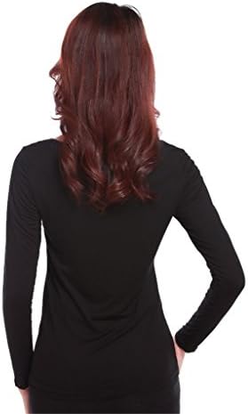 GladThink Womens Muslim T-shirt Long Sleeve Full-Length