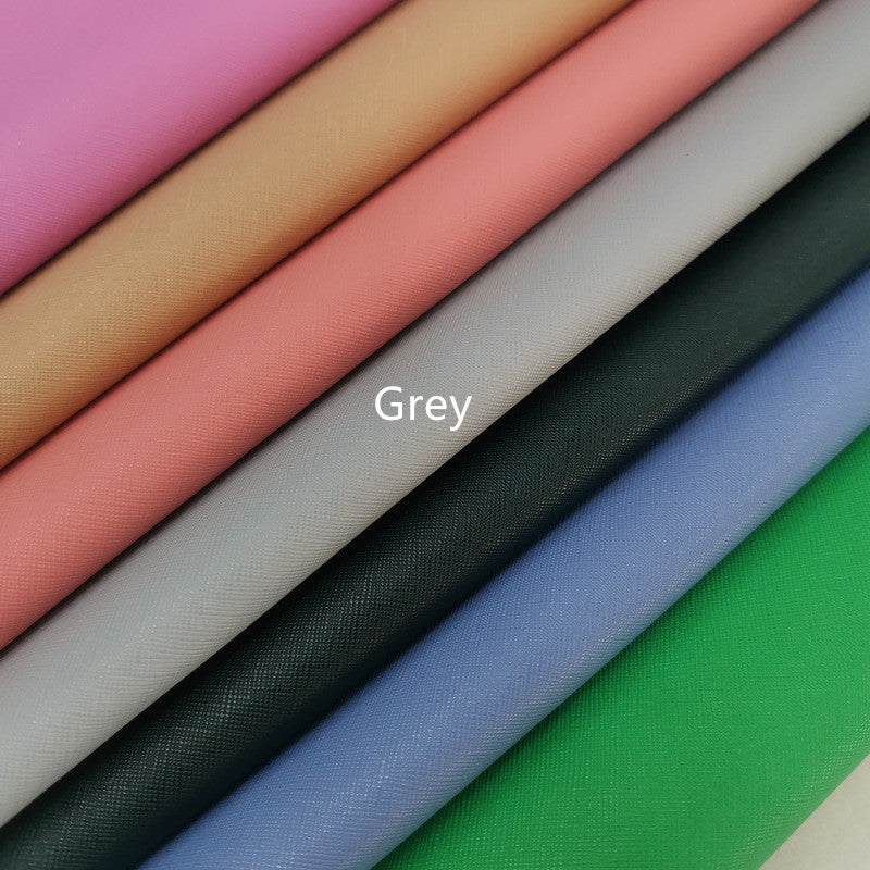 Home Cross Grain Artificial Leather Fabrics - souqmart