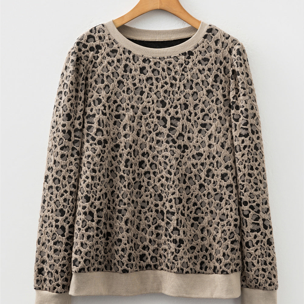 Women's Personalized Trendy Leopard Print Top