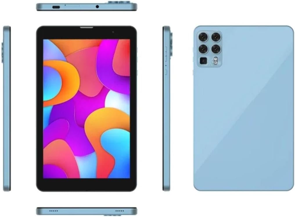 K7 7.0 Inch Android Tablet, 8 GB RAM, 256 GB ROM, 3500 mAh Battery, Octa Core Processor, Android 13.0, 5.0 MP Front Camera - (Gray)