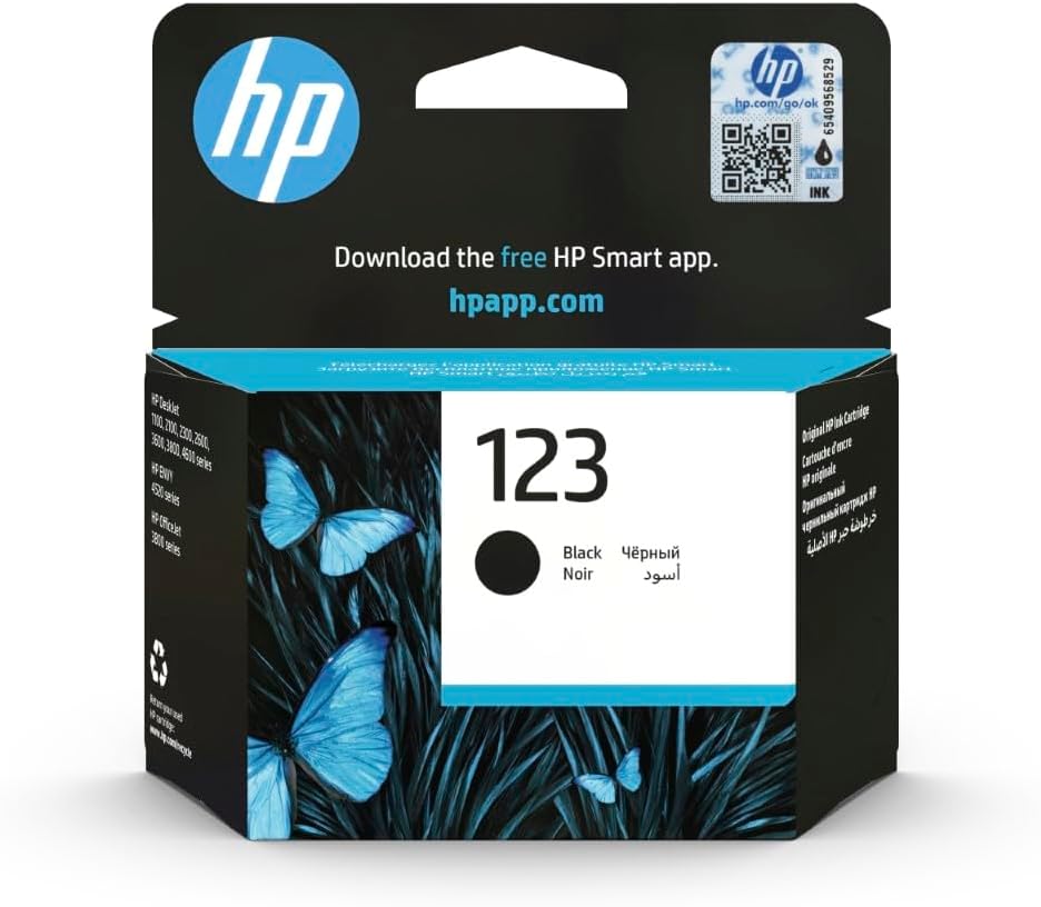 Hp Cartridge 123 Black
