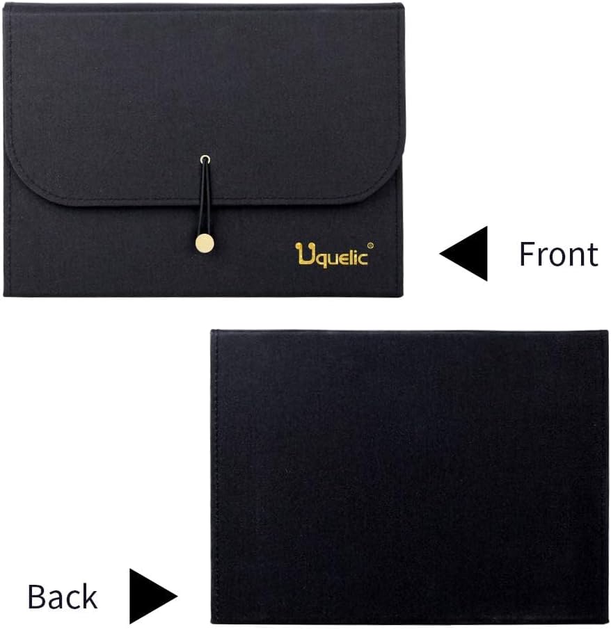 A4 Expanding File Organiser, 26 Pockets Expandable Filling Boxes Documents Organiser, Concertina File Expanding for Filing Folder, Portable Rainbow Files Wallets Plastic Bills Storage Bag (Pink)