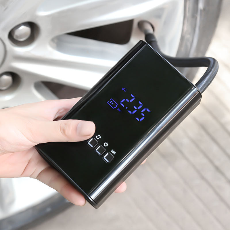 Car Mini Portable Electric Smart Wireless Digital Inflator - souqmart