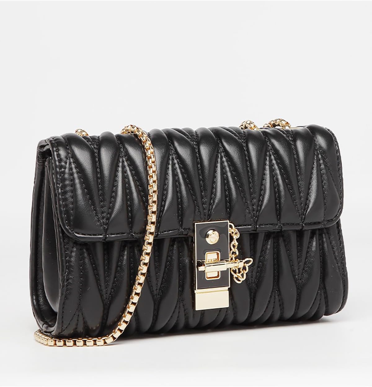 Crossbody Shoulder Bag for Women, PU Leather Shoulder Handbags Women Ladies Chain Wallet Purses