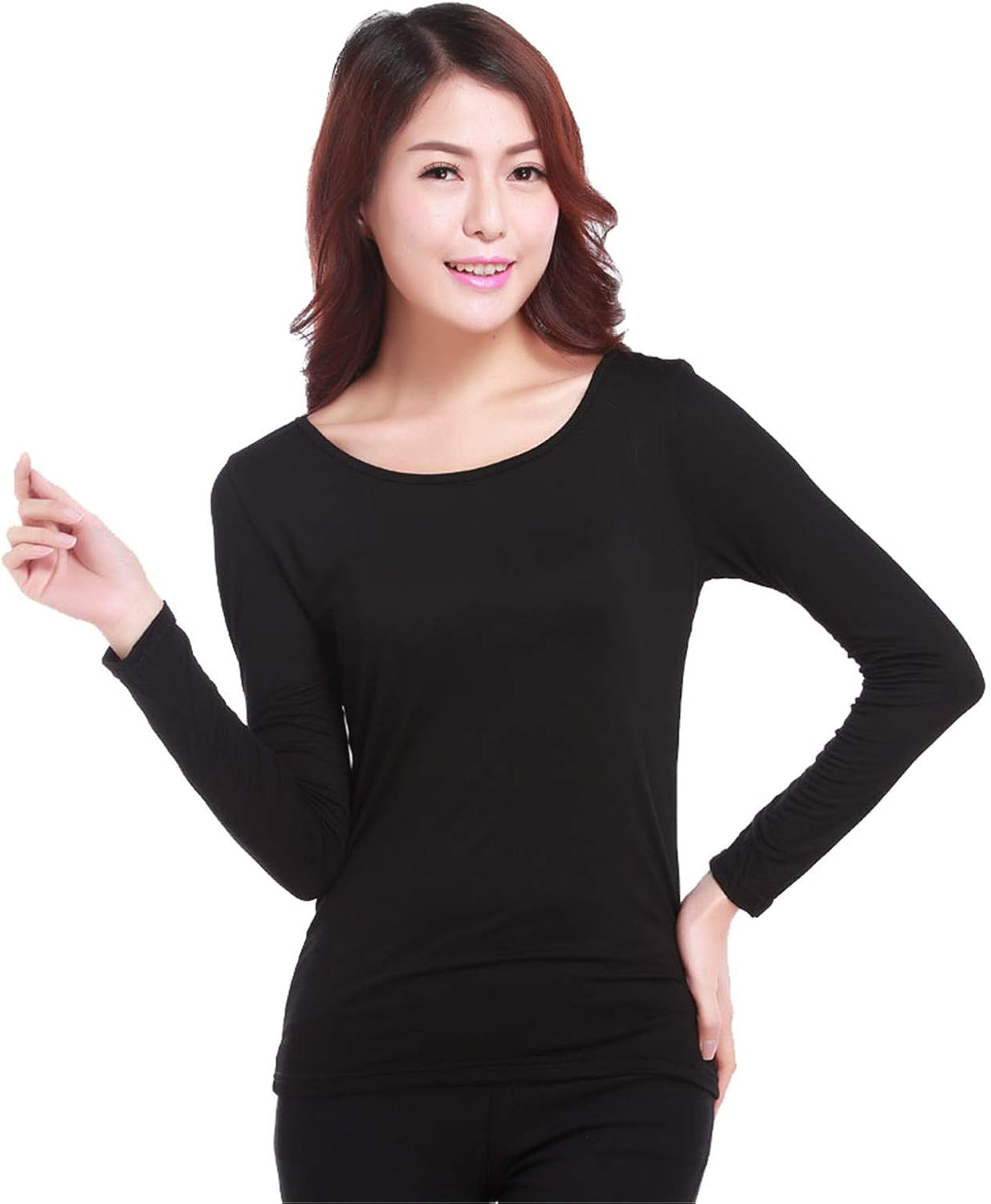 GladThink Womens Muslim T-shirt Long Sleeve Full-Length