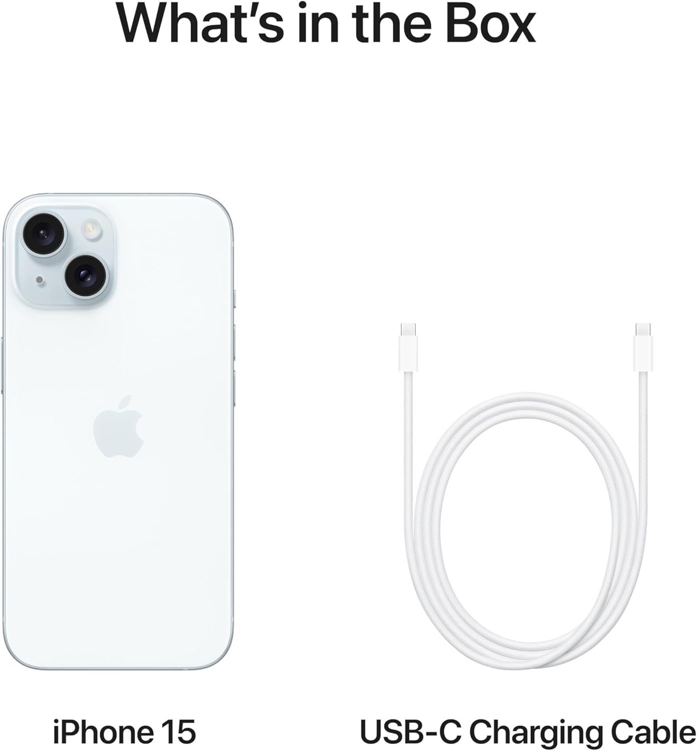 Apple iPhone 15 (128 GB) - Black