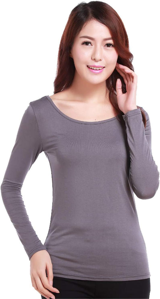 GladThink Womens Muslim T-shirt Long Sleeve Full-Length