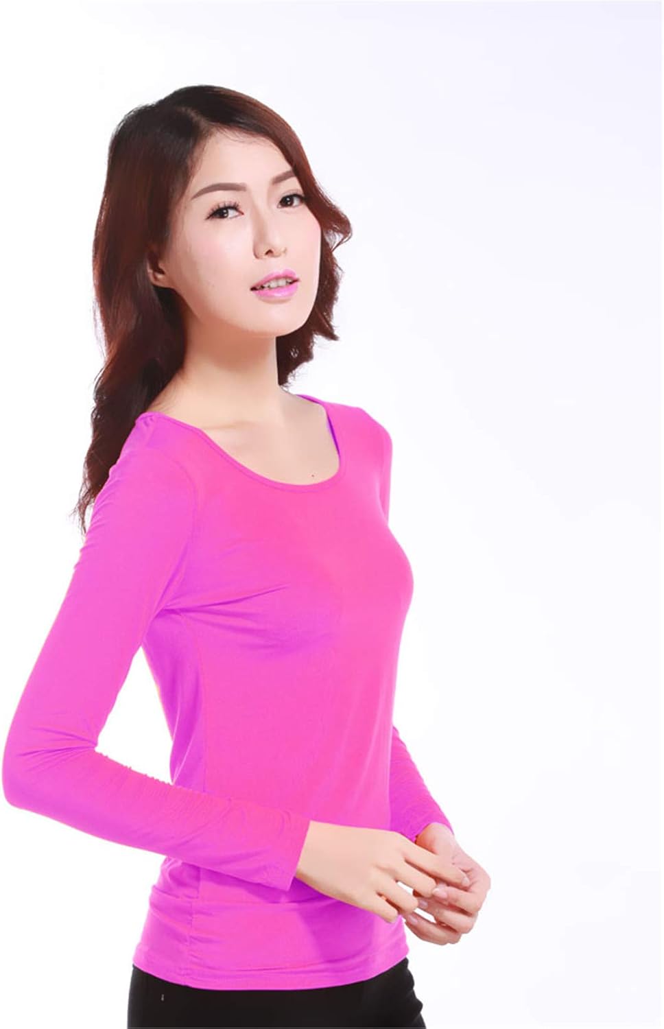 GladThink Womens Muslim T-shirt Long Sleeve Full-Length