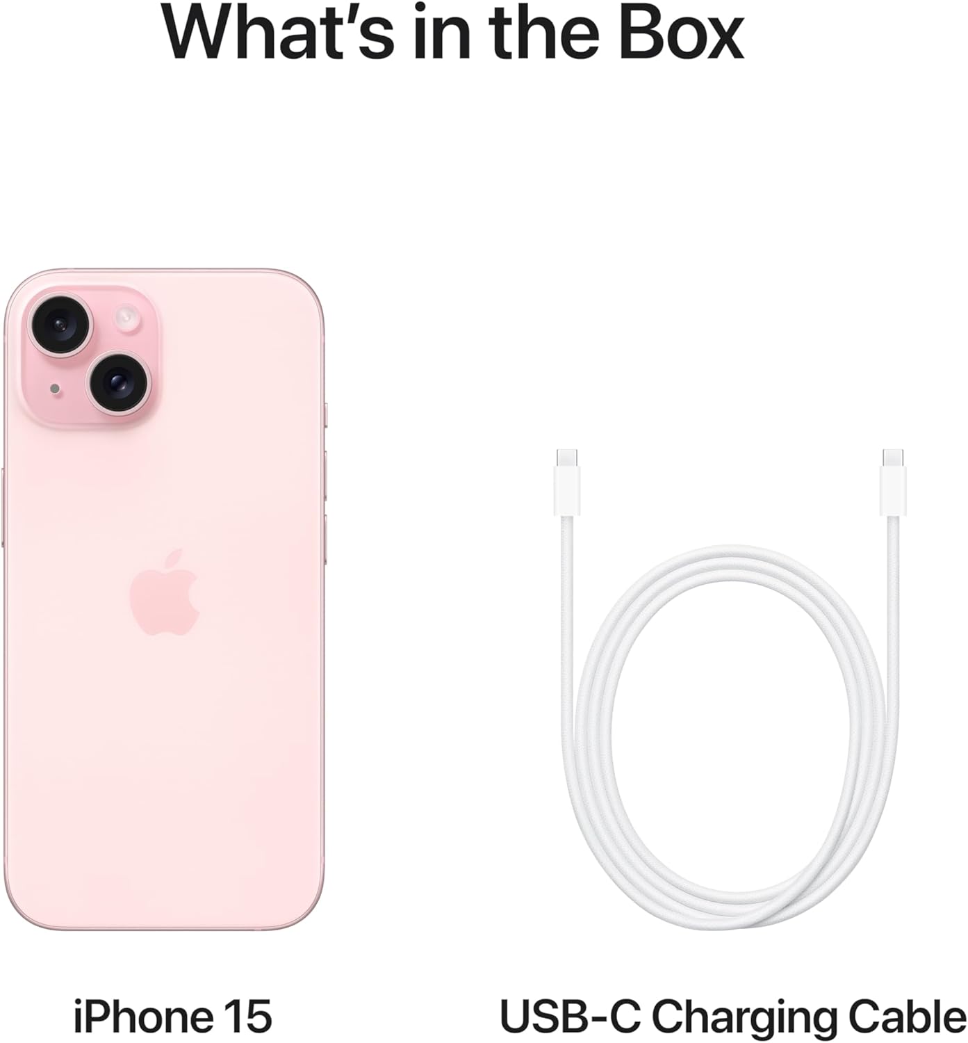 Apple iPhone 15 (128 GB) - Black