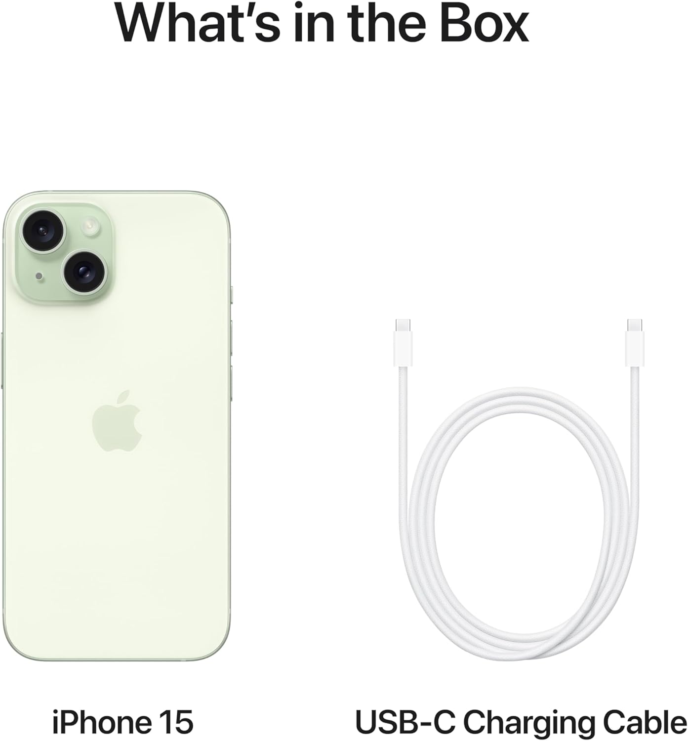 Apple iPhone 15 (128 GB) - Black