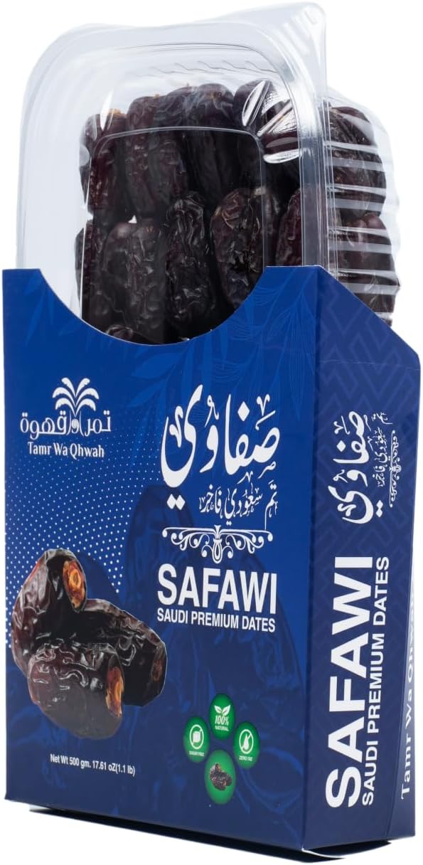 Tamr Wa Qhwah Sukary Al Qassem Rotab Dates 500g - Premium Quality, Fresh & Juicy, High Fiber, Energy Booster, Perfect with Coffee