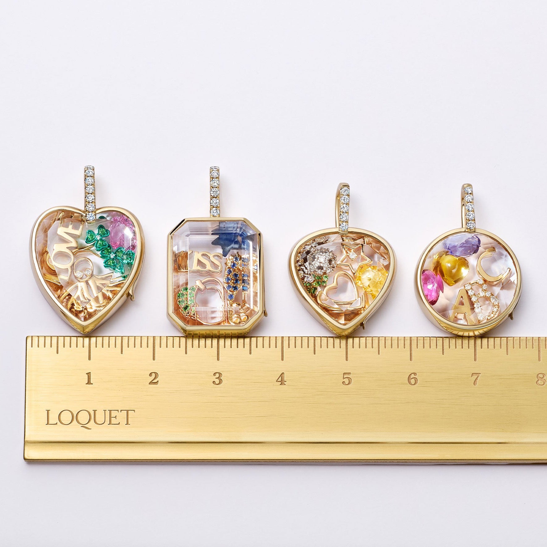 Retro Personalized Glass Photo Box Pendant - souqmart