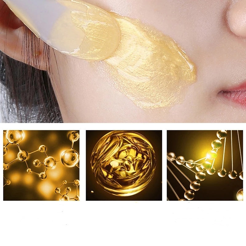 Gold Foil Snail Tear-Off Mask Hydrating - souqmart