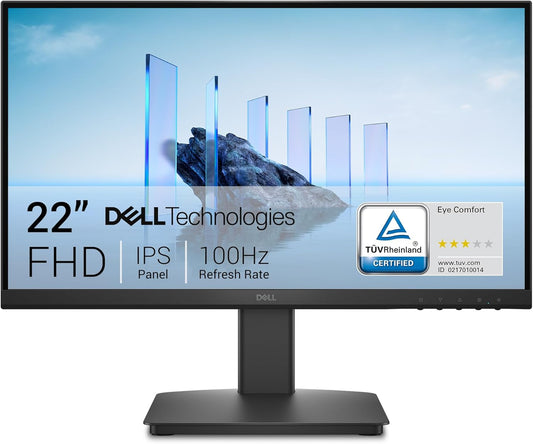 Dell 24 Monitor - SE2425HM, Full HD (1920x1080), 100Hz, IPS, 5ms, VESA (100x100mm), HDMI, VGA, 1 Year Warranty, Black