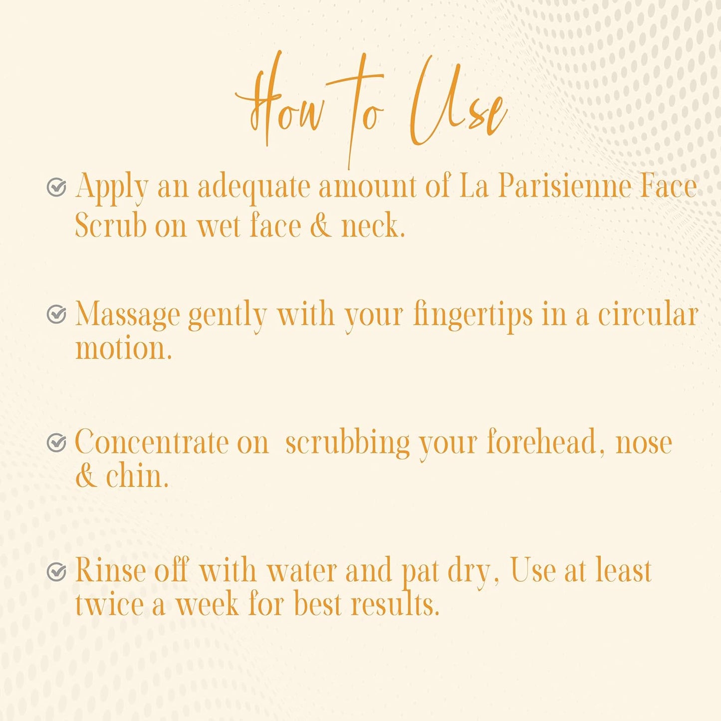 ECOLYTE+ Disinfectant La Parisienne Face Scrub, Deeply Exfoliates, Reveal Smooth & Beautiful Skin, Exfoliating Scrub, Facial Exfoliant, Moisturizing, Glowing Skin - (Sandalwood, 500 ml)