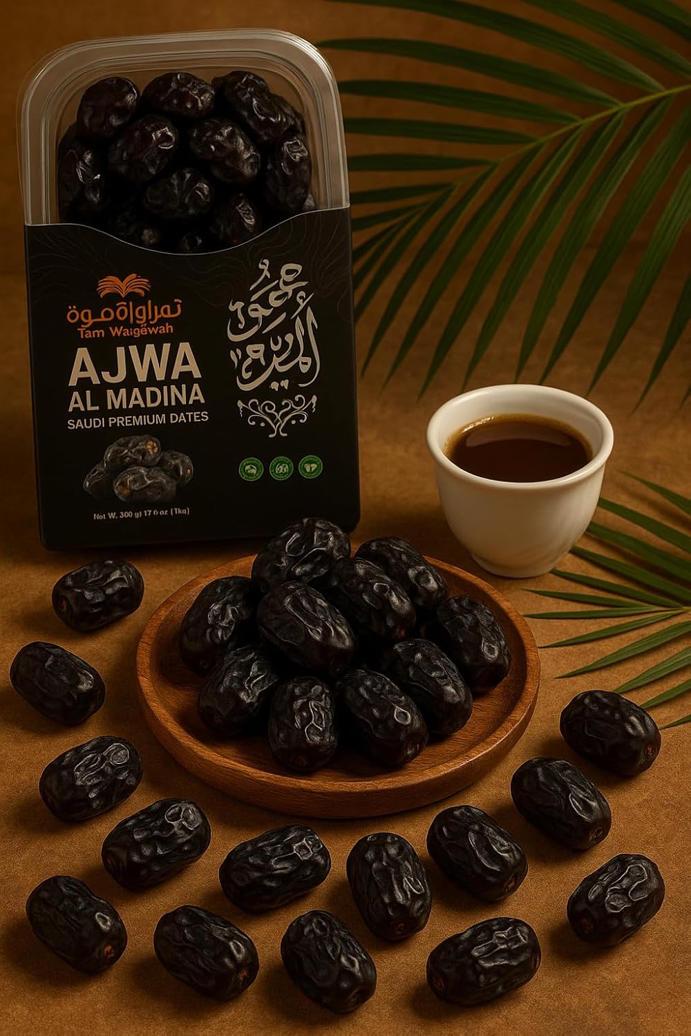 Tamr Wa Qhwah Sukary Al Qassem Rotab Dates 500g - Premium Quality, Fresh & Juicy, High Fiber, Energy Booster, Perfect with Coffee