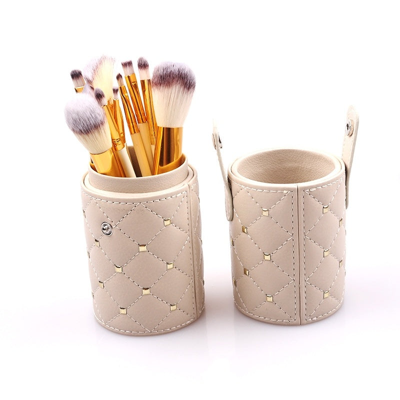 Makeup brush set 12 makeup buckets - souqmart