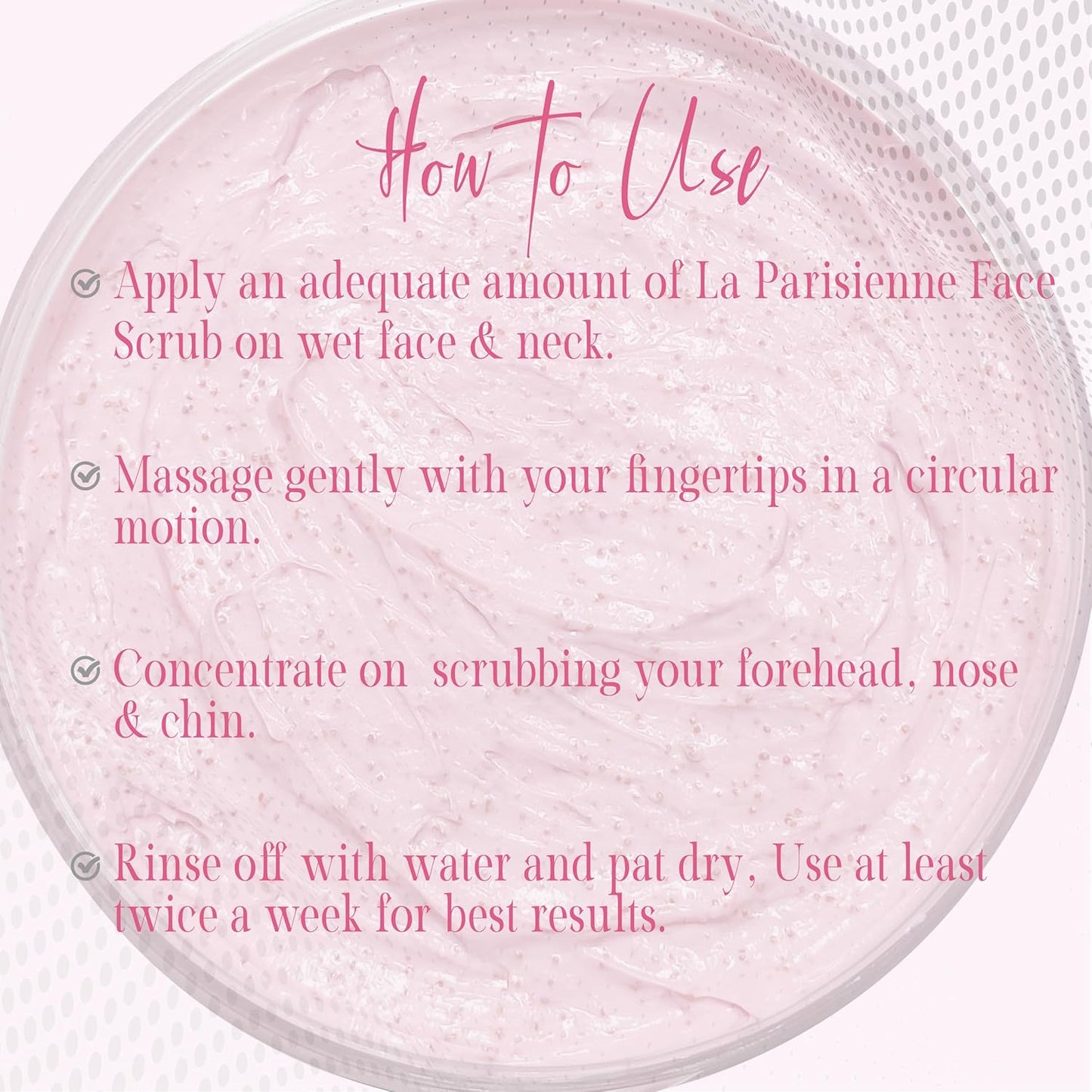 ECOLYTE+ Disinfectant La Parisienne Face Scrub, Deeply Exfoliates, Reveal Smooth & Beautiful Skin, Exfoliating Scrub, Facial Exfoliant, Moisturizing, Glowing Skin - (Sandalwood, 500 ml)