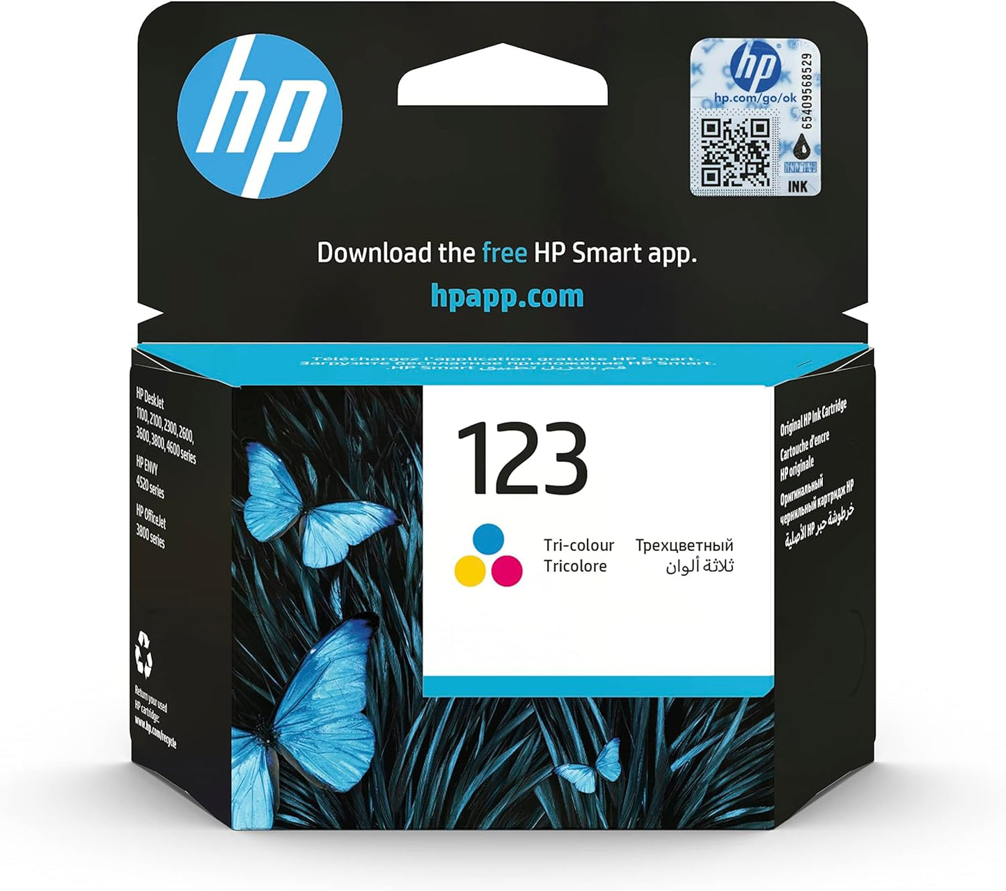 Hp Cartridge 123 Black