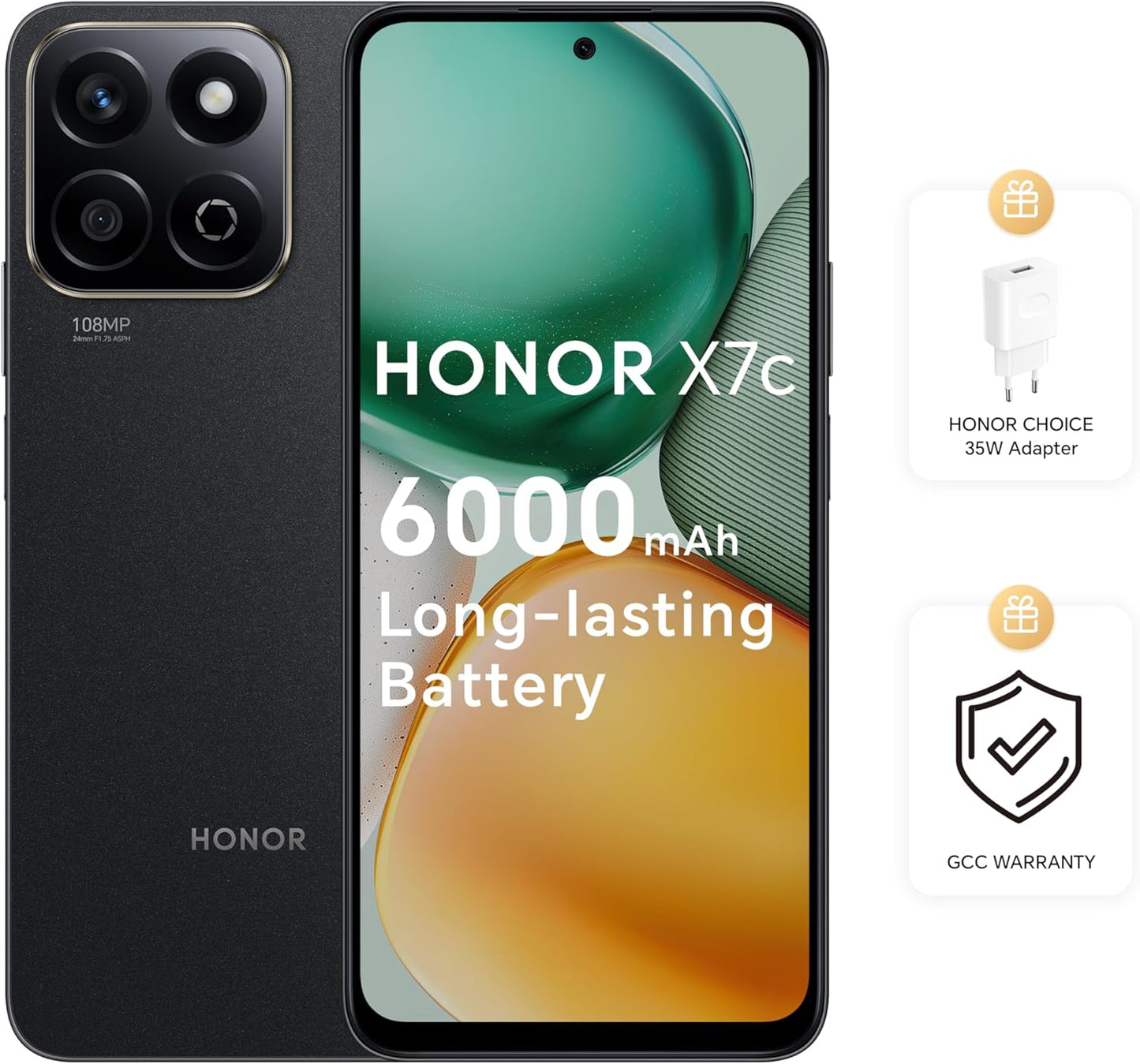HONOR X7c Dual SIM 8 GB RAM 256GB Forest Green 4G - Middle East Version