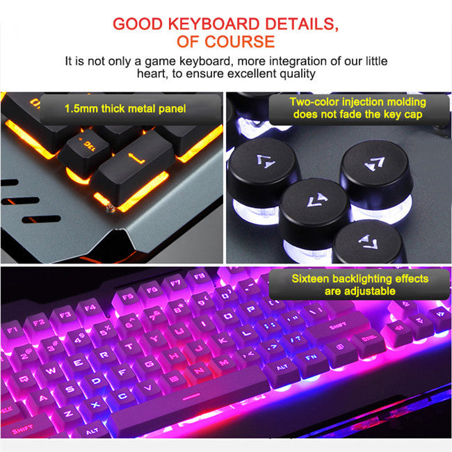 Gaming wired mechanical keyboard - souqmart