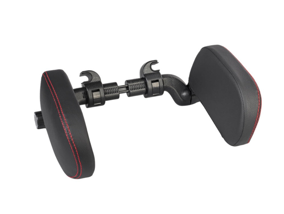 Car headrest pillow Sleep Adjustable Side Car Soft Travel Seat Headrest Auto Leather Support Neck Pillow Cushion car accessories - souqmart