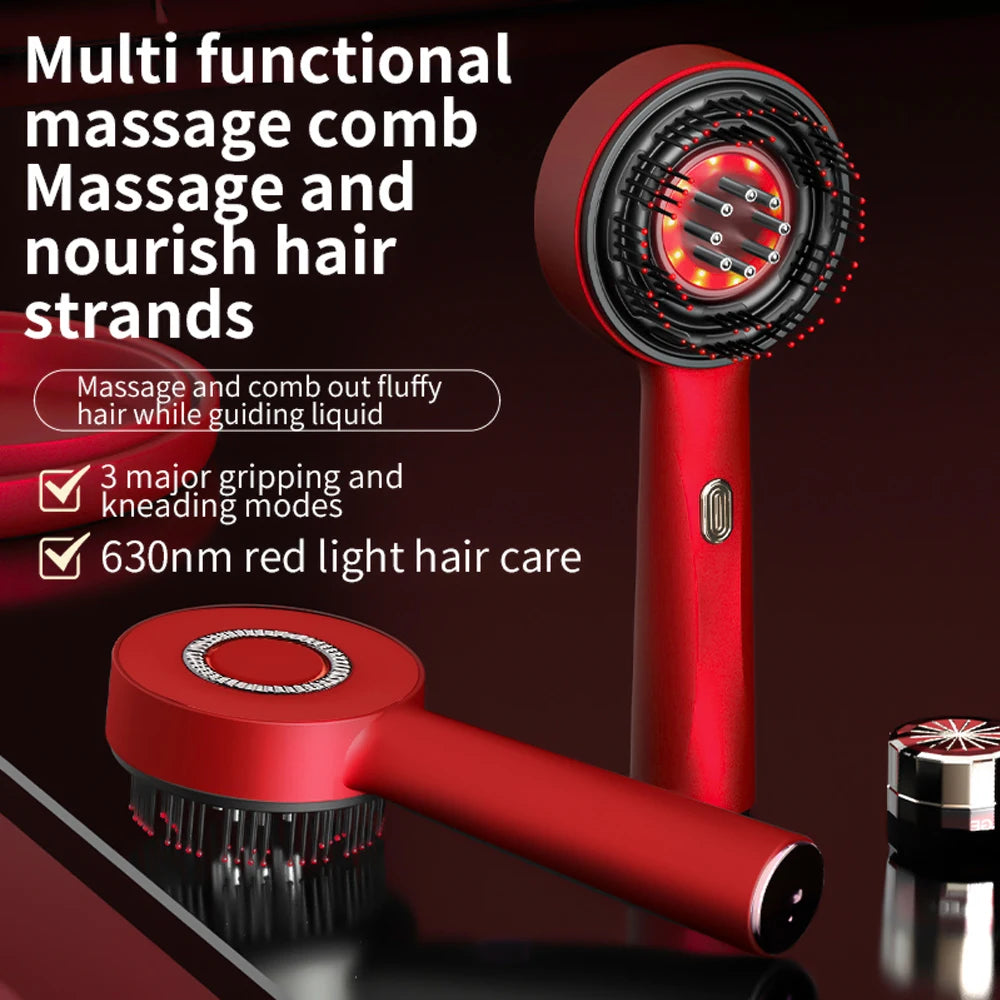 Scalp Therapy Comb – Red Light & Oil Applicator