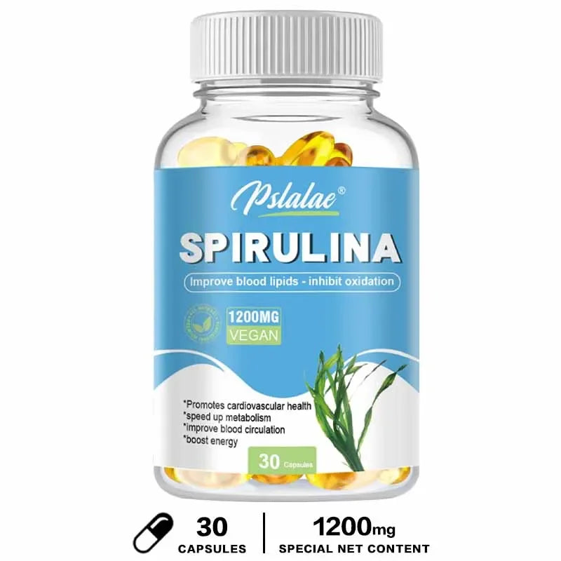 Organic Spirulina Wellness Capsules™ - souqmart
