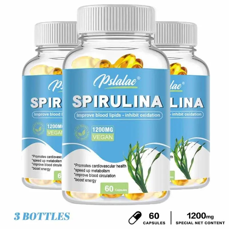 Organic Spirulina Wellness Capsules™ - souqmart