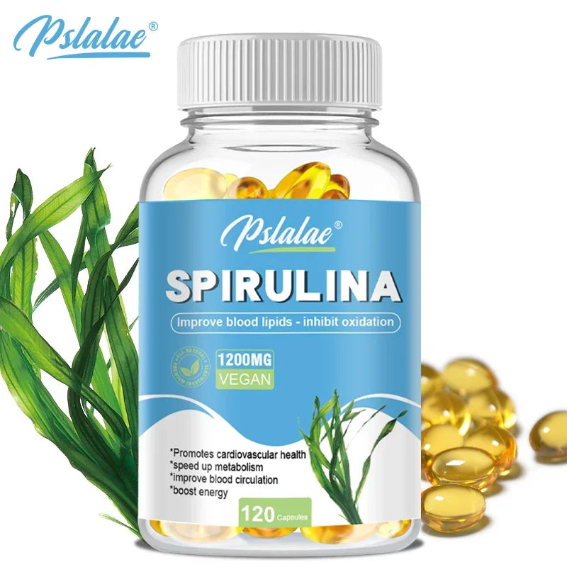 Organic Spirulina Wellness Capsules™ - souqmart